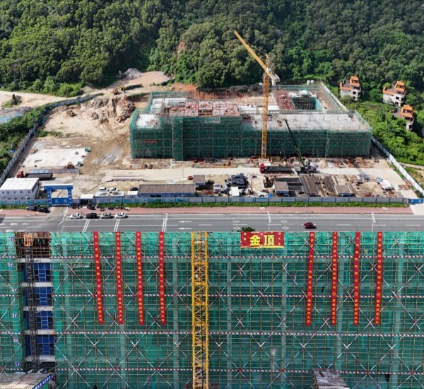 配查网 汕头国际海上风电培训中心综合楼封顶 为产业人才培育注入新动能