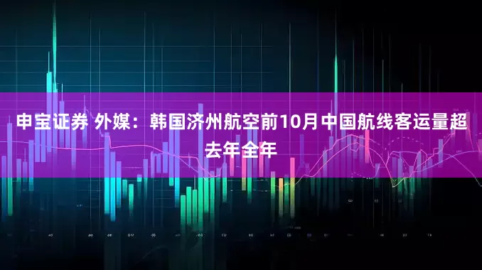 申宝证券 外媒：韩国济州航空前10月中国航线客运量超去年全年